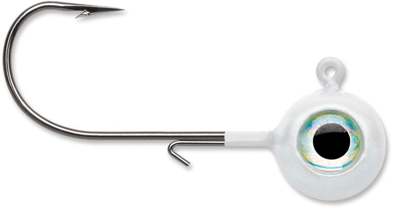 Neon Moon Eye Jig 1/4 White