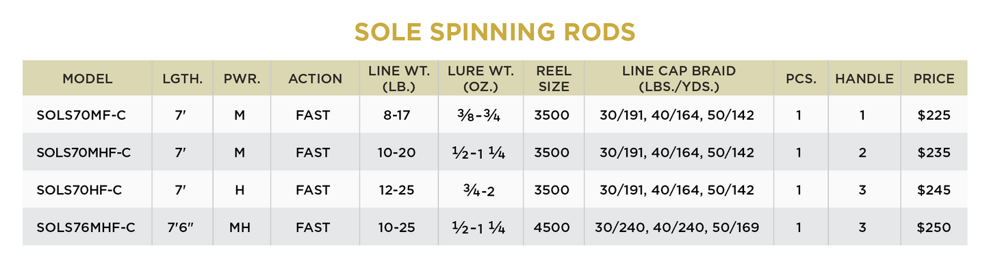 Sole Inshore Fishing System