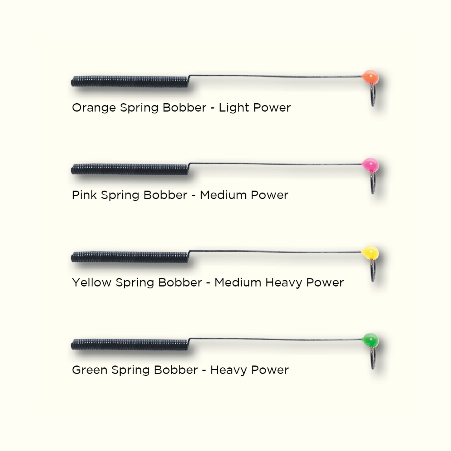 BLACK SUPER FINESSE SPRING RODS